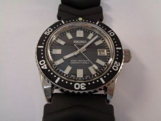 Seiko Diver Mens Watch Date Automatic Black 7s26 - 0040 62mas Dial Sn.  911664