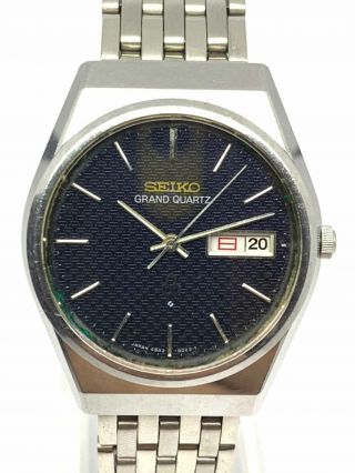 Vintage Seiko Grand Quartz Gq 4843 - 8050 Quartz Wrist Watch Japan