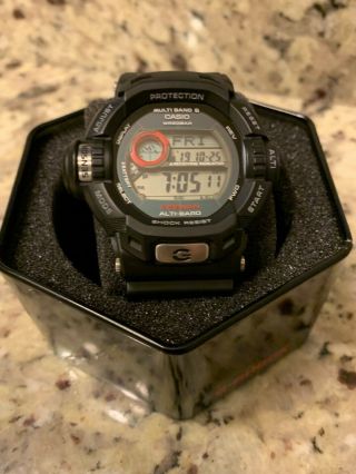 Casio Watch G - Shock Gw - 9200j - 1jf Riseman Mtb 20bar Multi Band 6