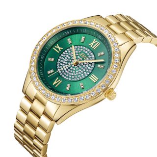 JBW Women ' s Mondrian Diamond 18k gold - plated stainless - steel Watch J6303E 2
