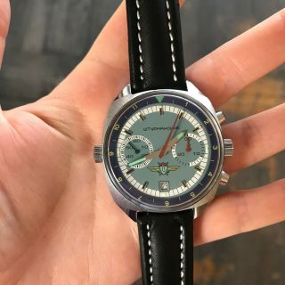 Shturmanskie POLJOT Men ' s Watch Chronograph Vintage Mechanical 3133 2