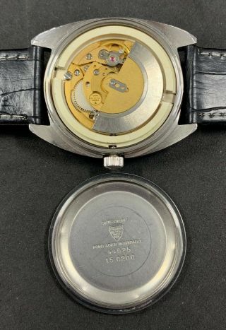 SWISS Vintage TISSOT Seastar men ' s watch,  AUTOMATIC Cal 2481 (Same Omega) 5
