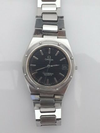 Vintage Omega Constellation Quartz 396.  0879 Marine Watch