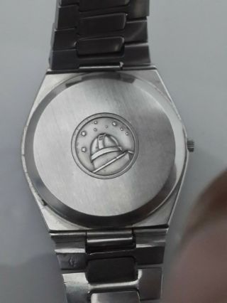 vintage omega constellation quartz 396.  0879 marine watch 5
