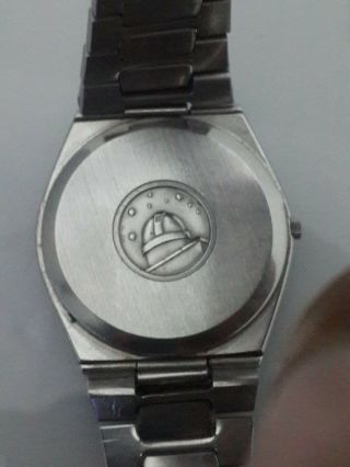 vintage omega constellation quartz 396.  0879 marine watch 6