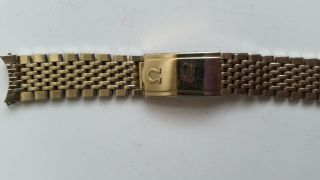 Vintage Gold Color Omega Man Watch Band