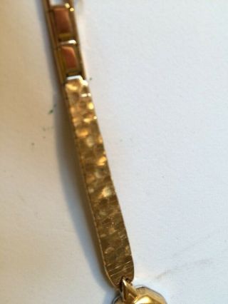 Vintage Bulova 10k RGP Bezel Watch - For Repair 030353 3
