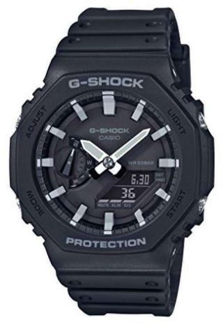 Casio G - Shock Ga - 2100 - 1a1jf Shock Resist Men Watch Carbon Core Guard Wristwatch