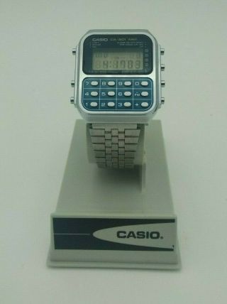 Casio Ca - 901 Blue Version Calculator Game Watch Module 134