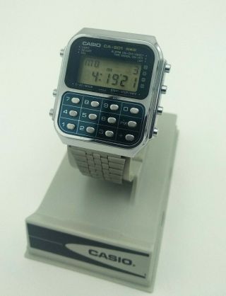 Casio CA - 901 Blue Version Calculator Game Watch Module 134 4