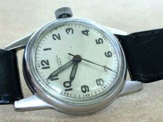 1940s Universal Geneve 24hr Military Dial Ref 20502 Cal 267 Runs Strong