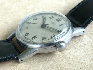 1940s UNIVERSAL GENEVE 24Hr MILITARY DIAL Ref 20502 Cal 267 RUNS STRONG 3