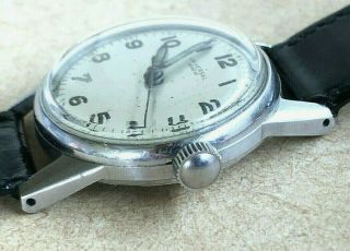 1940s UNIVERSAL GENEVE 24Hr MILITARY DIAL Ref 20502 Cal 267 RUNS STRONG 8