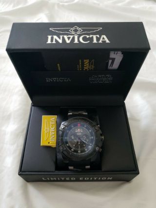 Invicta Star Wars Darth Vader - - Limited Edition Black Watch