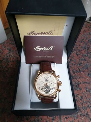 Mens Ingersoll Limited Edition Automatic Watch Calibre 735 In8210