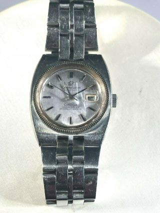 Vintage OMEGA CONSTELLATION AUTOMATIC CHRONOMETER DAY DATE Stainless Watch 2
