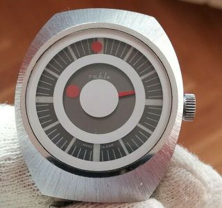 Ruhla Very Rare Old 1970 " S Germany Mechanical Wrist Watch