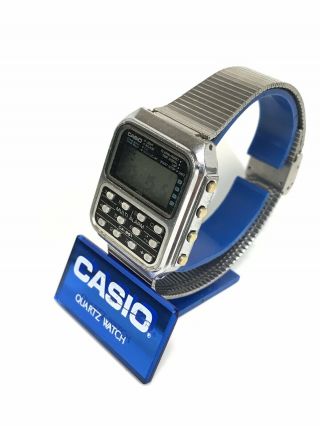 Rare Vintage Casio CA - 951 Calculator Wrist Watch Module 166 Japan Multi Alarm 3