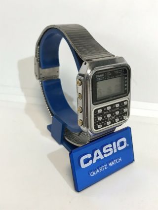 Rare Vintage Casio CA - 951 Calculator Wrist Watch Module 166 Japan Multi Alarm 4