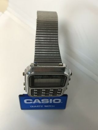 Rare Vintage Casio CA - 951 Calculator Wrist Watch Module 166 Japan Multi Alarm 5
