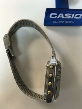 Rare Vintage Casio CA - 951 Calculator Wrist Watch Module 166 Japan Multi Alarm 6
