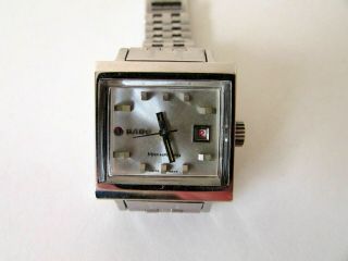Rado Manhattan Swiss Vintage Ladies Automatic Stainless Date Watch