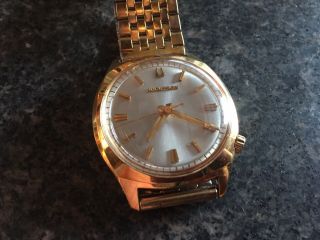 Vintage Bulova Accutron N7 Gold Plated Watch