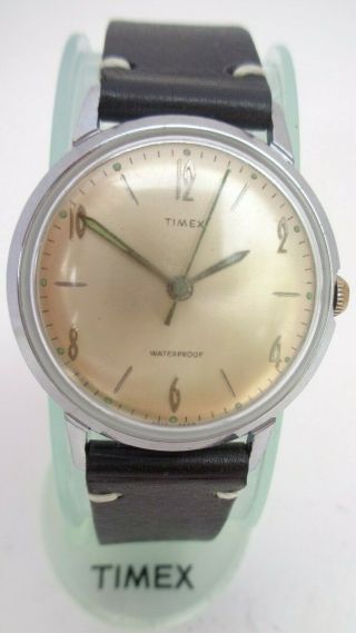Vintage 1965 Timex Marlin 2017 2465 Service and Keeping Time T - 9 2