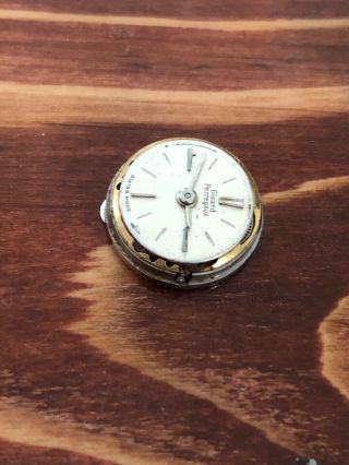 Vintage 18K White Gold w/ Diamonds Girard Perregaux Women ' s Swiss Watch 2