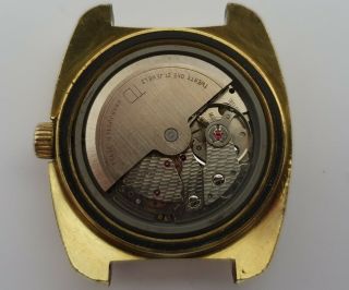 Technos TD Swiss Jump Hour Automatic Date Vintage 7