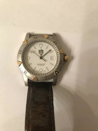 Pre Owned Tag Heuer Mens Watch.  Needs Strap