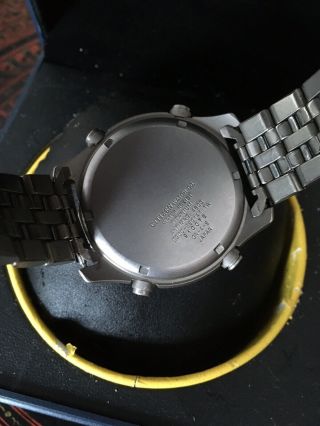 Citizen Titanium Navihawk Promaster C300 Alarm Chronograph Watch Japan 4