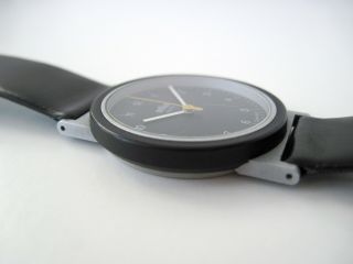 VTG 80s BRAUN Quartz Wrist Watch 4789 AW 10 D.  Lubs Germany Bauhaus 20 12 Rams 4