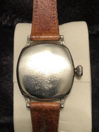 Vintage Post WWI ELGIN Military Trench Watch STUNNING - RUNS 6