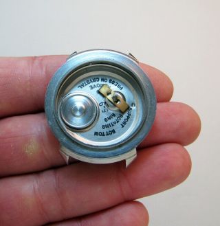 214 Astronaut Accutron Bulova Stainless Steel Watch Case M9 -