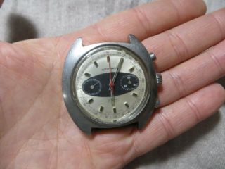 Vintage 1970s Waltham Incabloc Chronograph Mens Watch Valjoux 7733 ? Fix/restore
