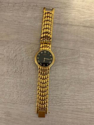 Movado Museum Mens Watch Gold Plated Vintage 87 - A2 - 870 Rare