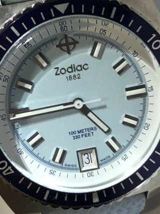 Swiss Zodiac Sea Dragon Unisex ZO2230 Watch - Water Resistant 100 Meters 2