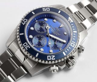 Master Watch Navy Divers 200m Water Resistant Professional Chronograph Japan