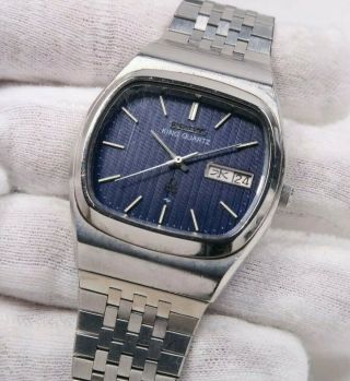 SEIKO 5856 - 5010 king quartz watch 4