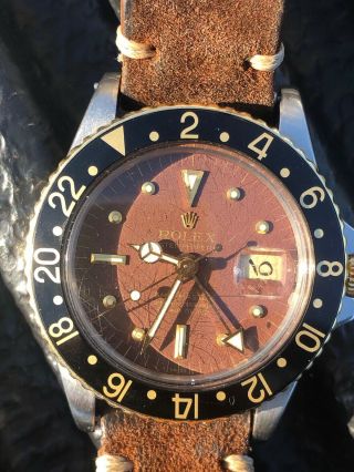 Vintage Rolex GMT Master Black Insert 1675 16753 16758 4