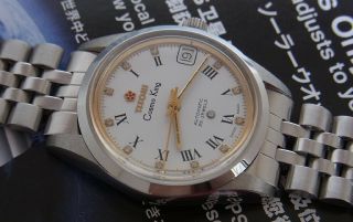 Vintage Titoni Cosmo King Automatic 25 Jewels Swiss Made Watch.  Mid Size