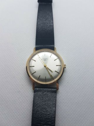 Rotary Vintage 9k Gold Automatic Swiss Watch