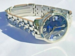 Tissot Prc 200 Blue Dial Stainless Steel Mens Watch - T0554101104700