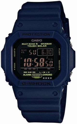 G - Shock Gw - M5610nv - 2jf Multiband 6 Tough Solar Radio Watch Casio
