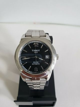 TISSOT 1853 Men ' s AUTOMATIC PR50 With Date Stainless Steel Sapphire crystal 36mm 2