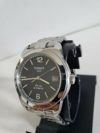 TISSOT 1853 Men ' s AUTOMATIC PR50 With Date Stainless Steel Sapphire crystal 36mm 3