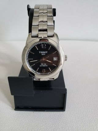 TISSOT 1853 Men ' s AUTOMATIC PR50 With Date Stainless Steel Sapphire crystal 36mm 4
