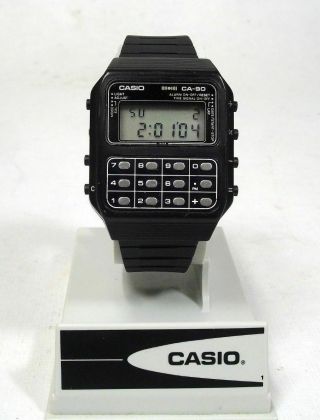 Casio Ca - 90 Module 134 Calculator Game Watch Space Invaders