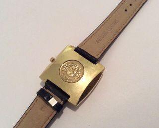 Vintage Bucherer Officially Certified Chronometer 1888 Men’s Wristwatch Runs 6